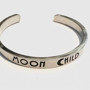 Moon Child Women's Silver Bracelet
